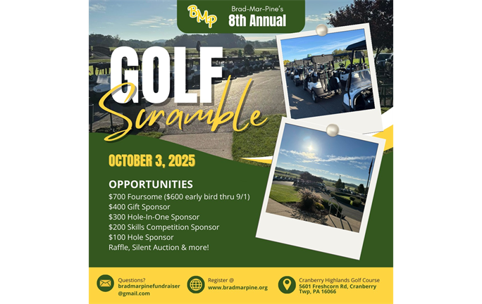Golf Scramble - October 3, 2025